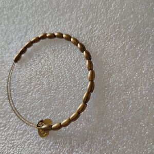 Alex and Ani Gold Bead Bangle 418